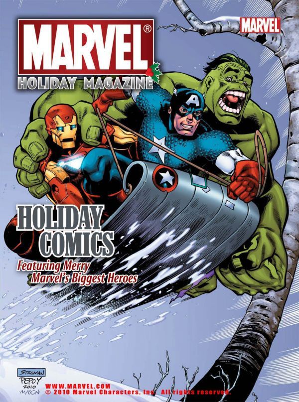 Cover Marvel Holiday Magazine 2010
